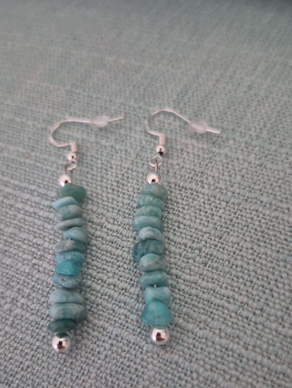 Amazonite & Shell 3 Piece Jewelry Set - Picture 5 of 7